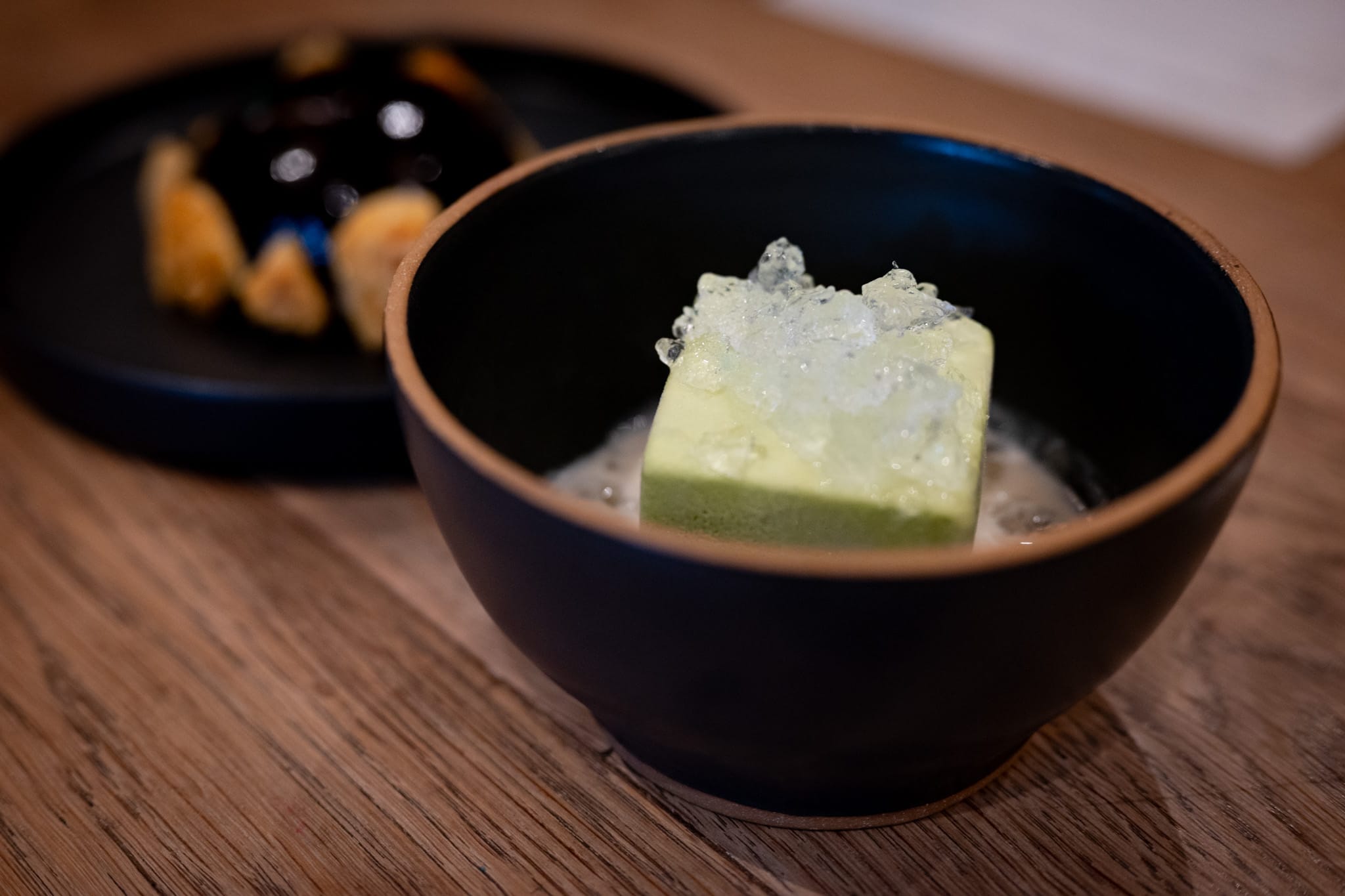 Pandan parfait