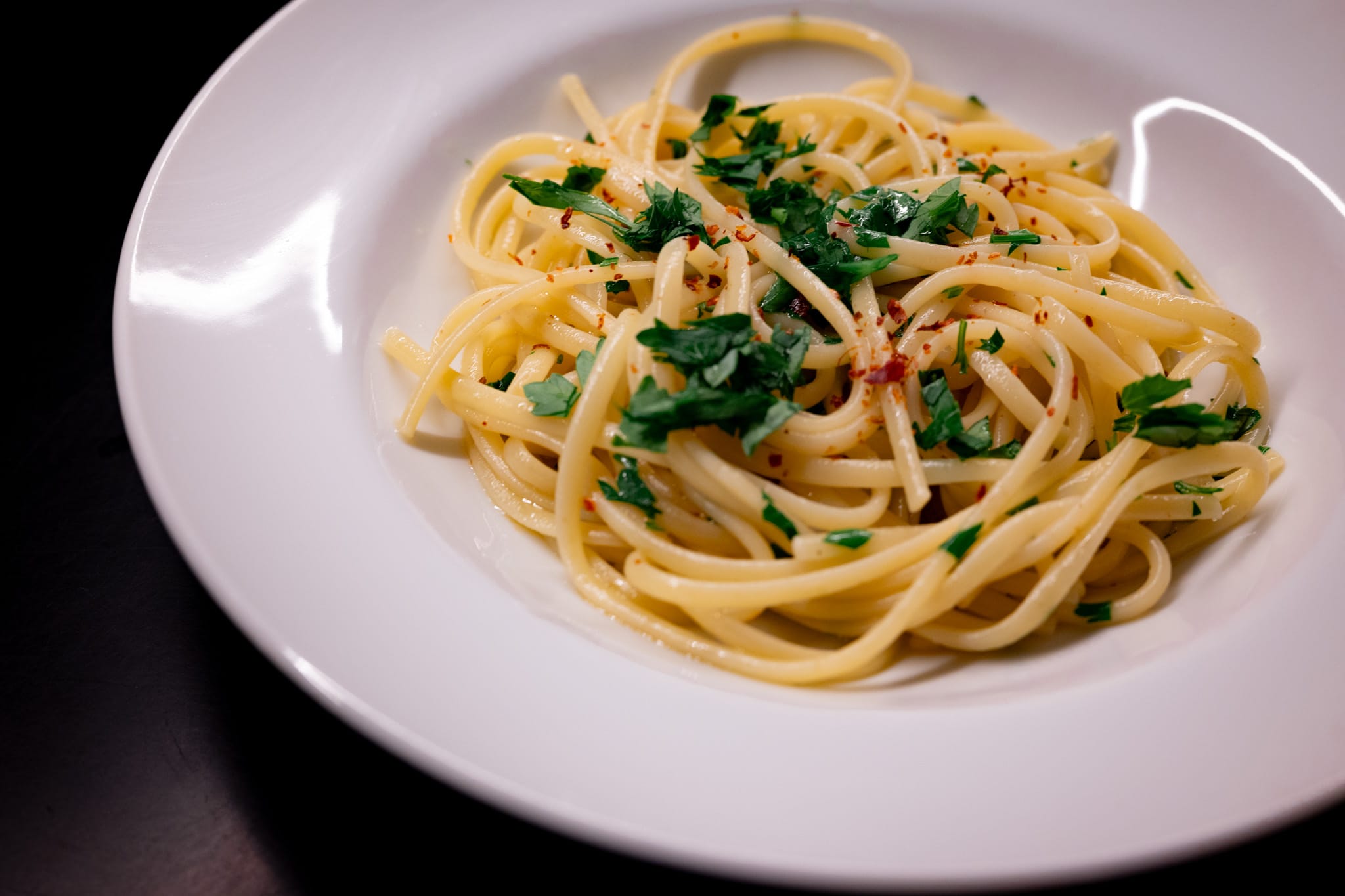 Linguine al colatura