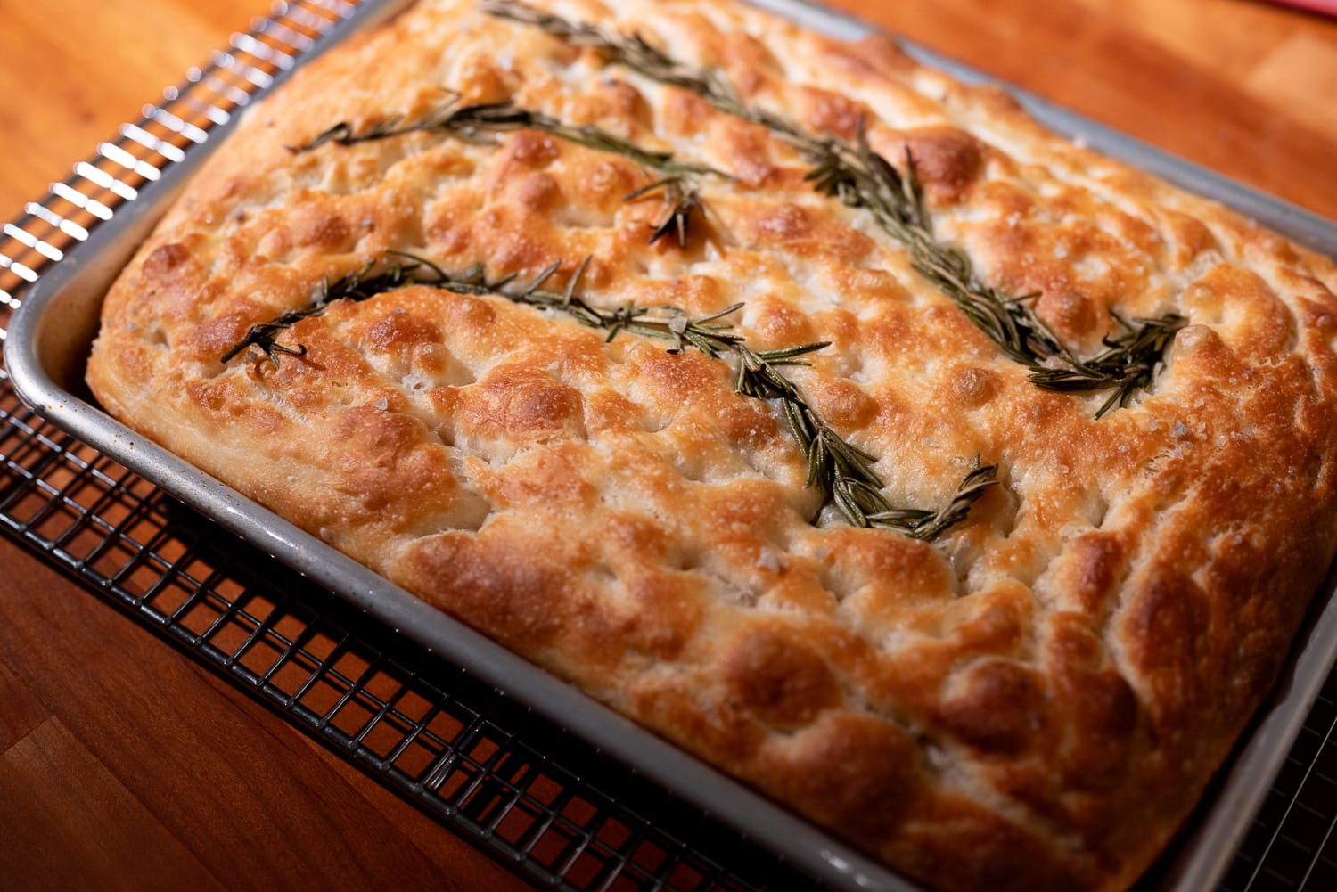 Rosemary focaccia