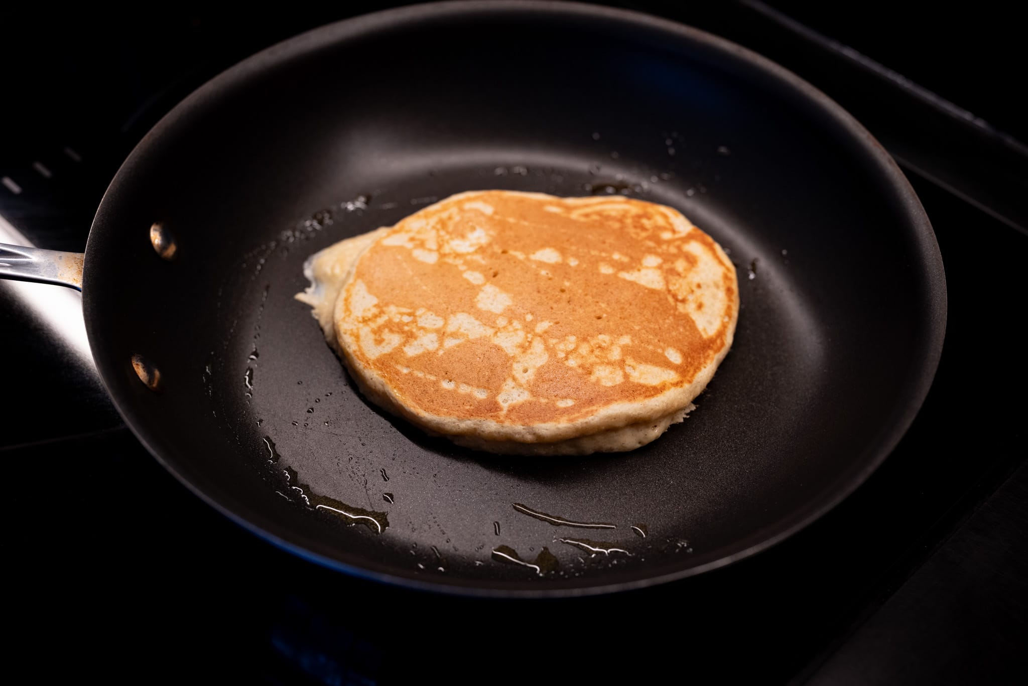 Pancake cooking
