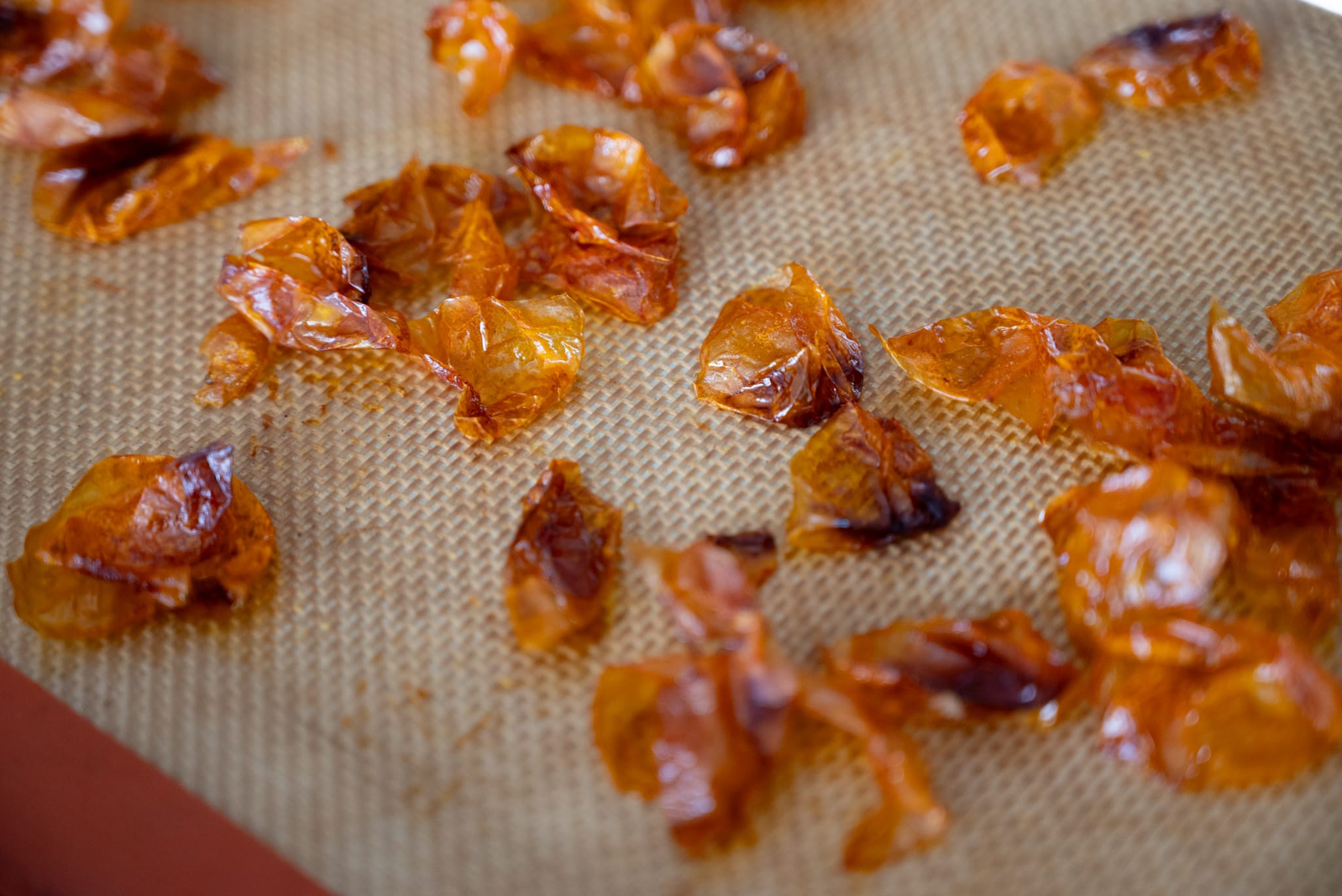 Tomato skins