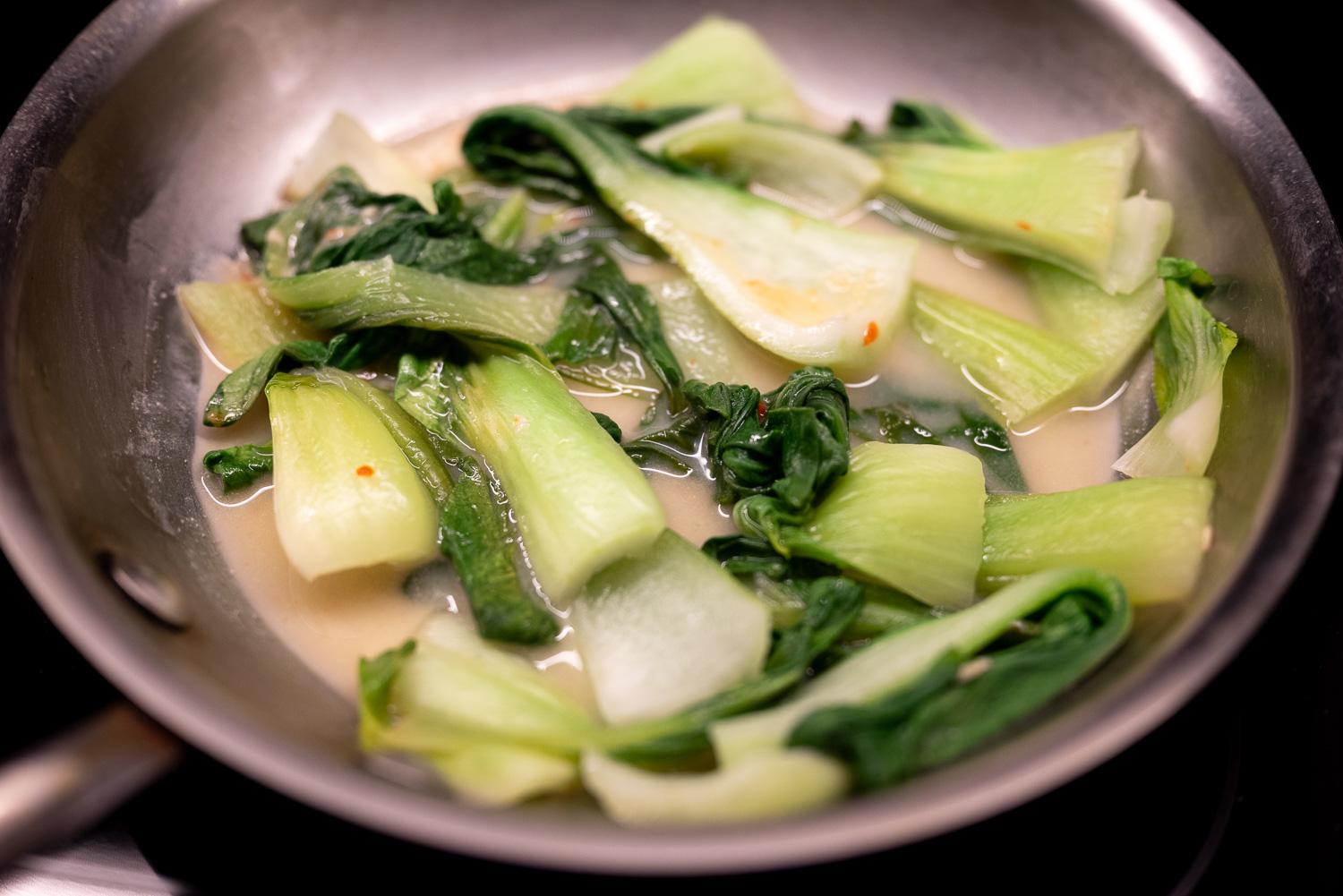 Bok choy with fermented tofu sauce