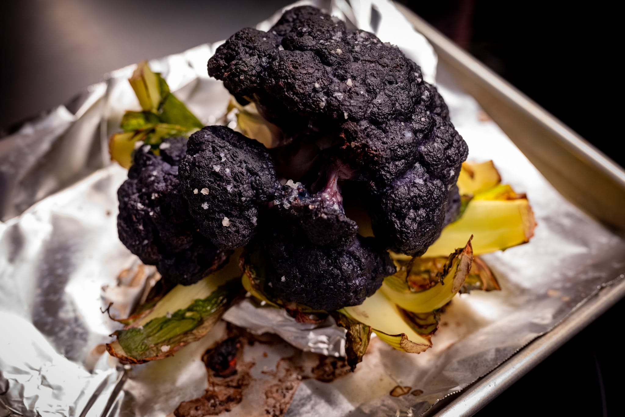 Purple cauliflower