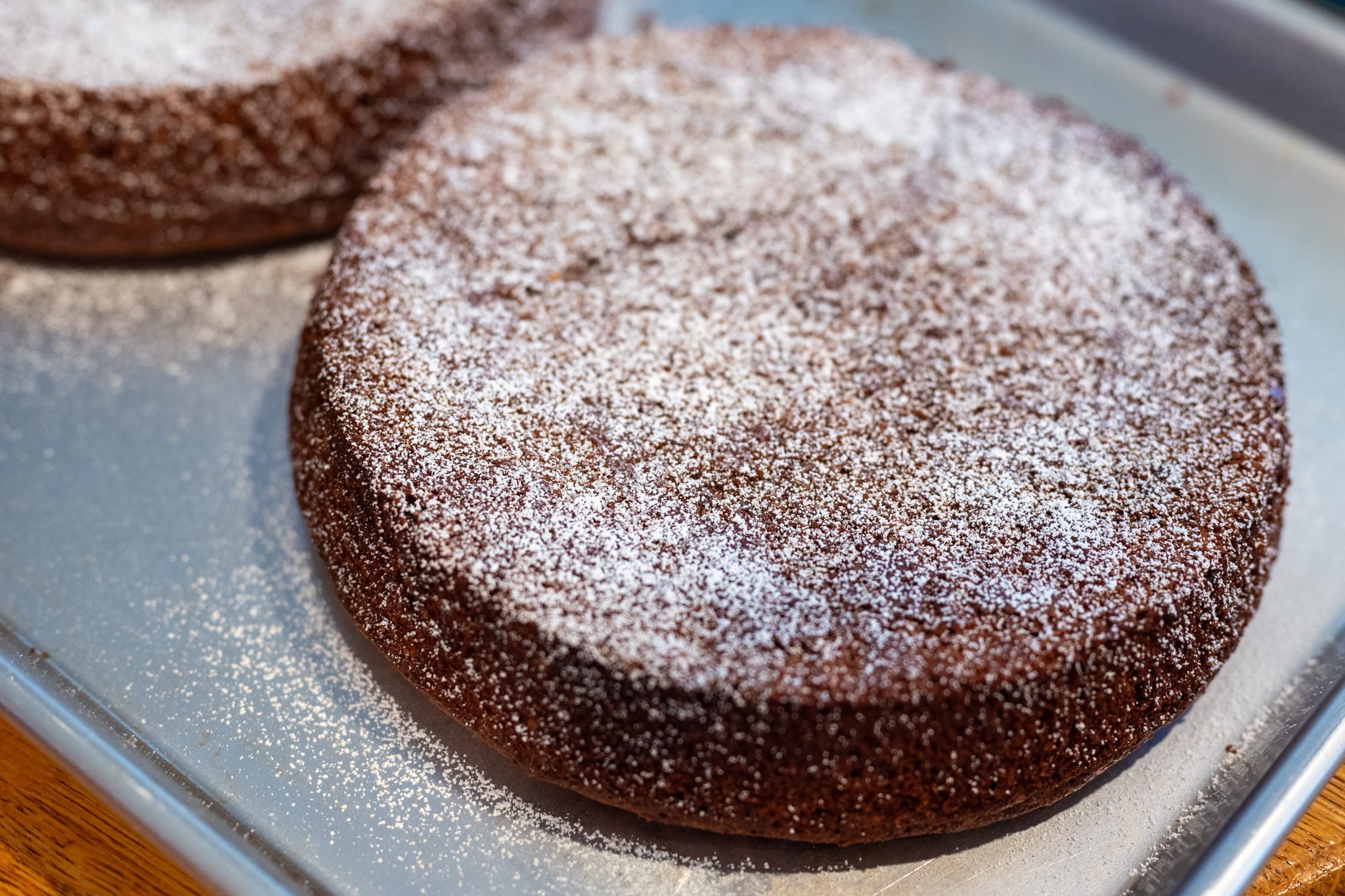 Chocolate hazelnut espresso cake