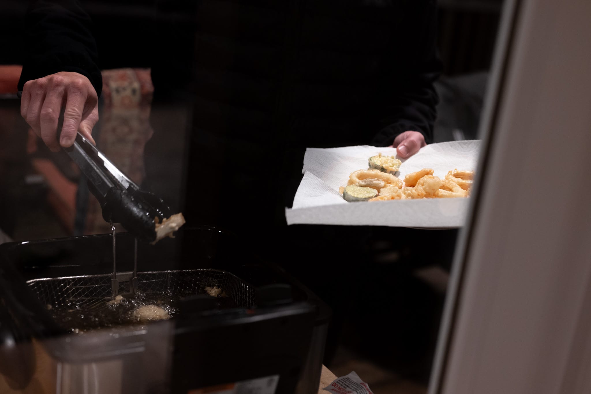 Tempura preparation