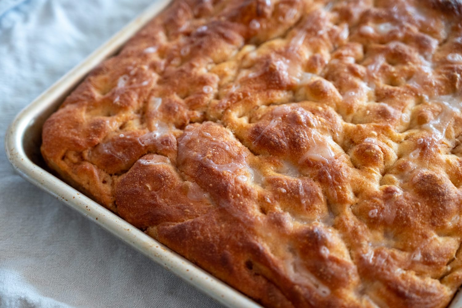 Cinnamon focaccia