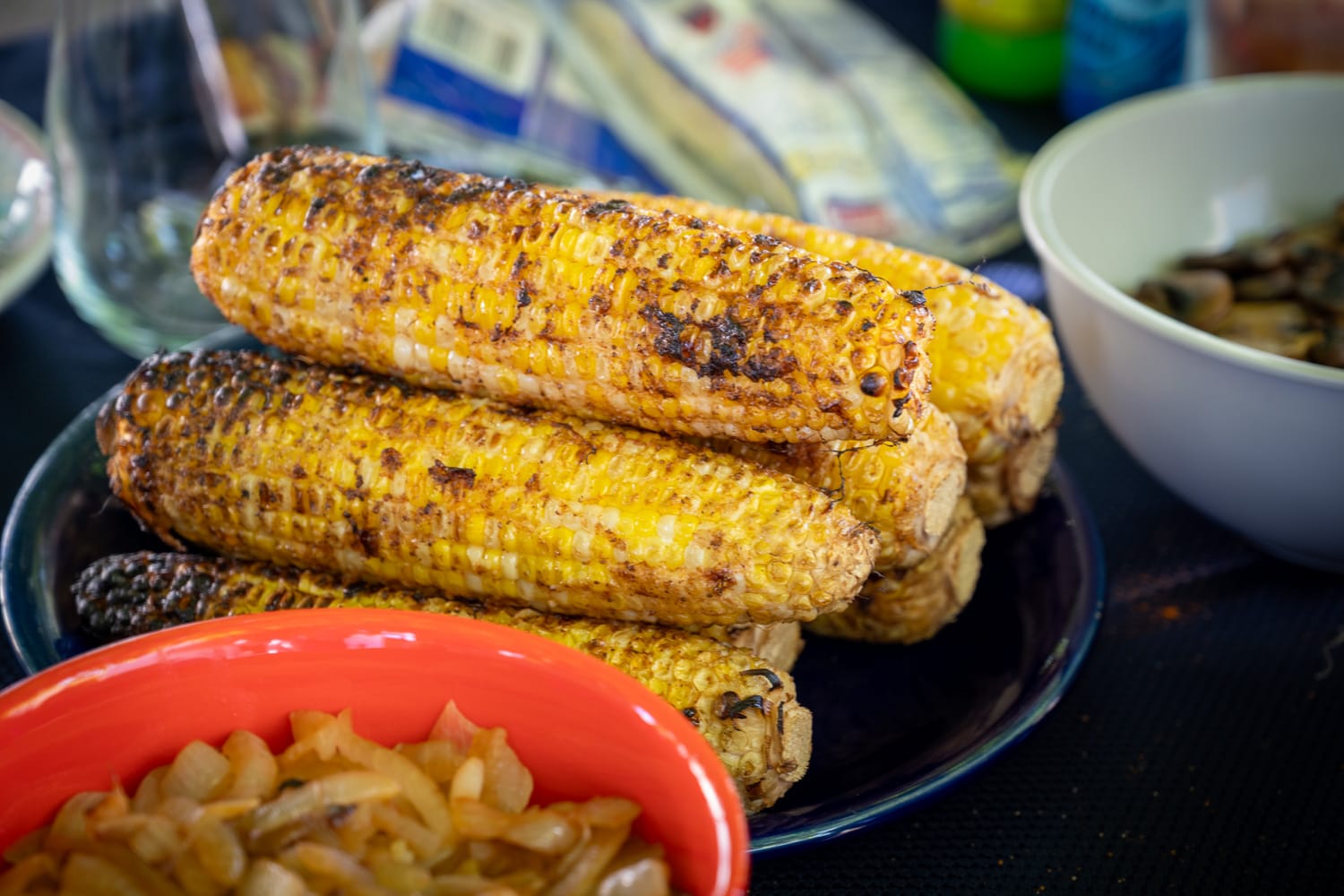 Grilled corn