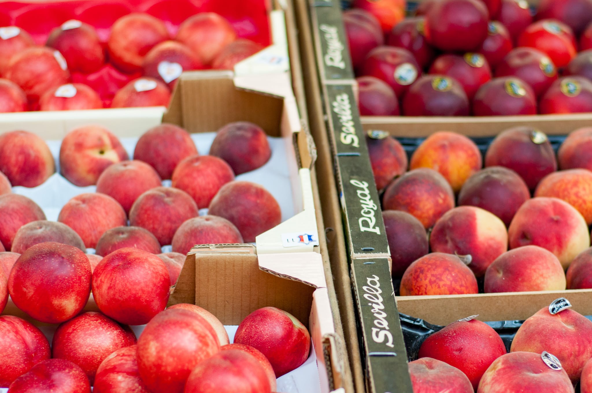 Fruit at a market