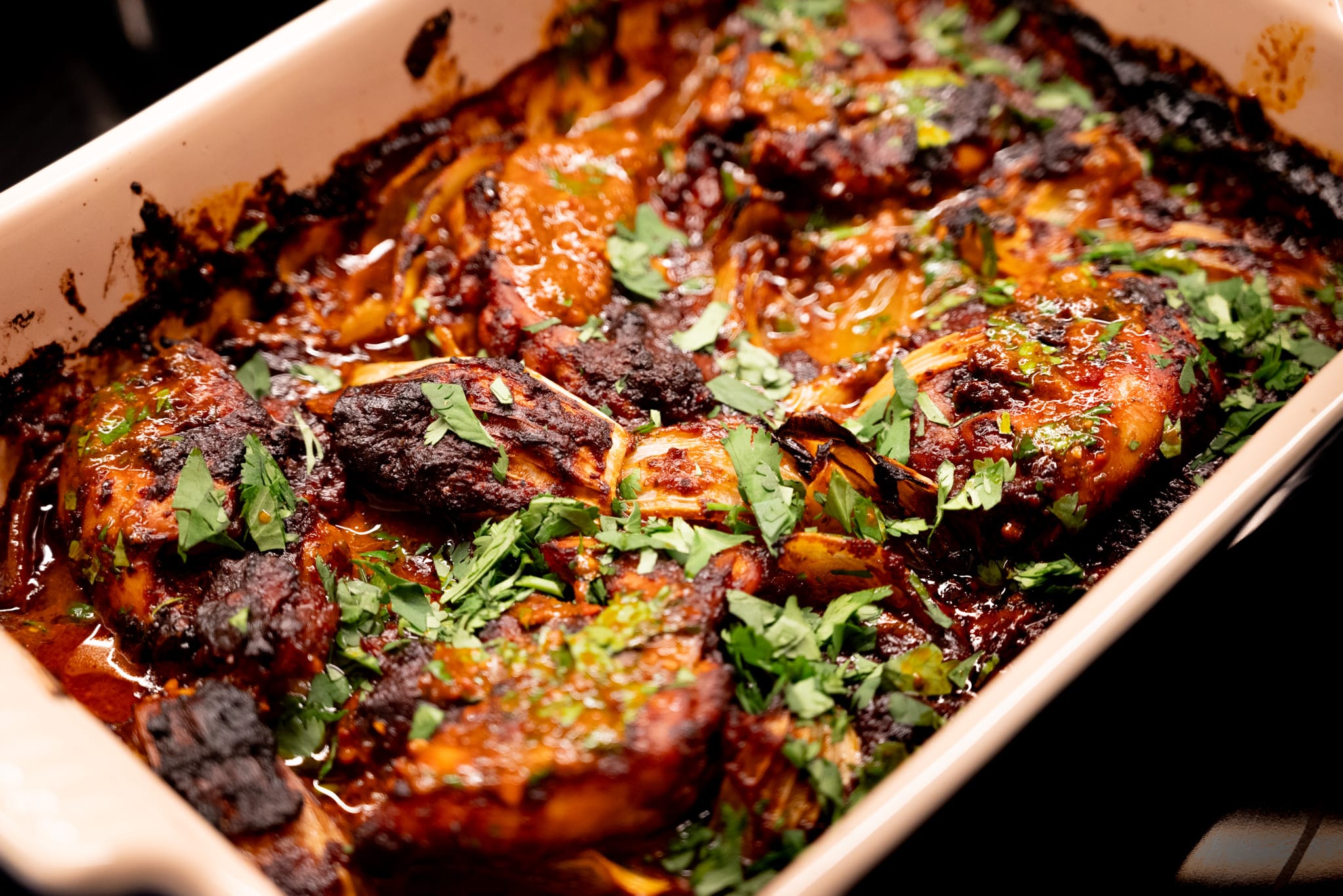 Chipotle-marinated chicken