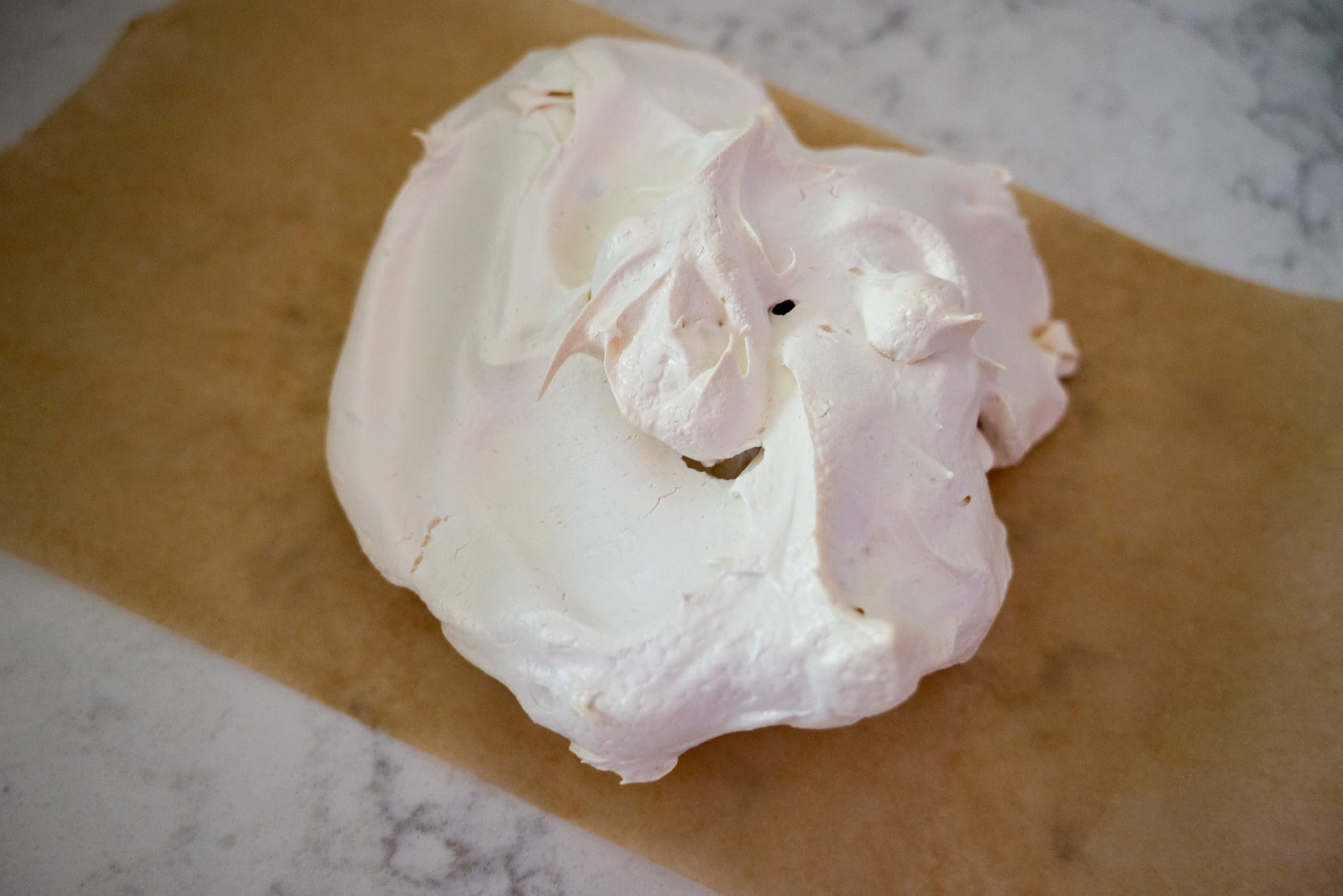 Meringue for a pavlova