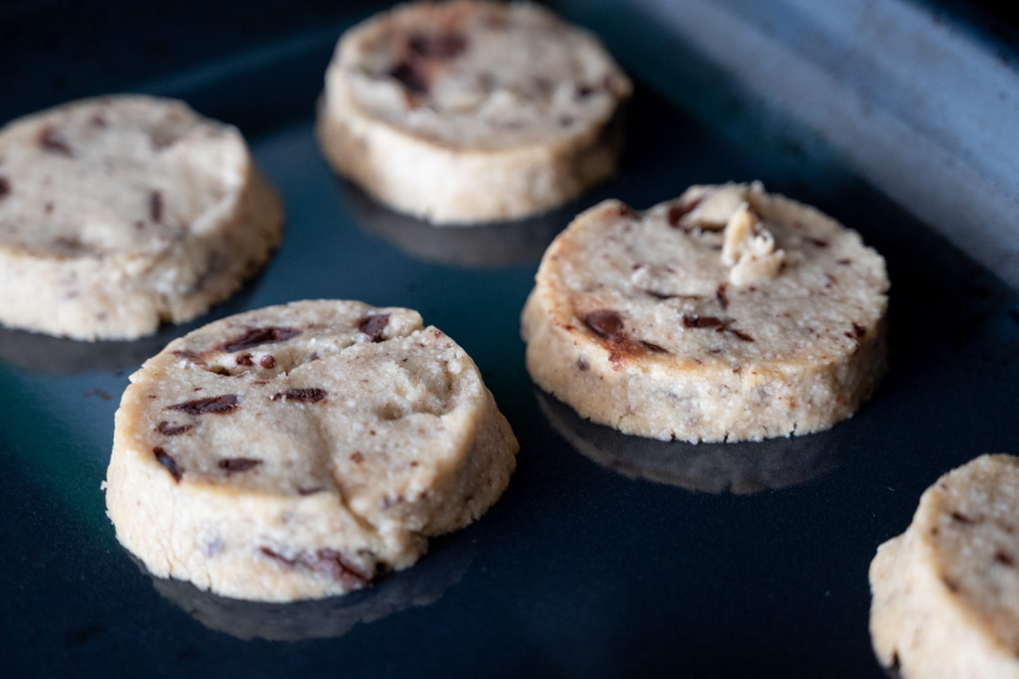 Chocolate chunk shortbread