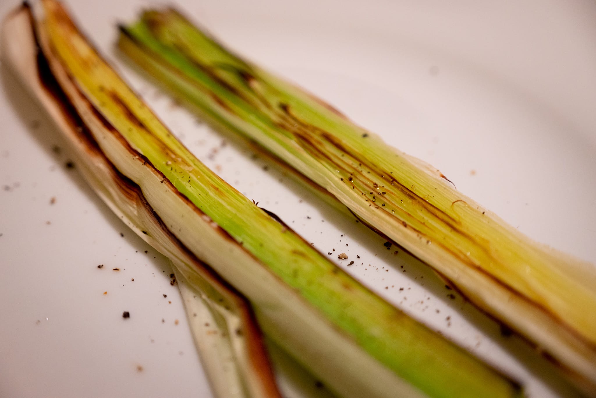 Roasted leek