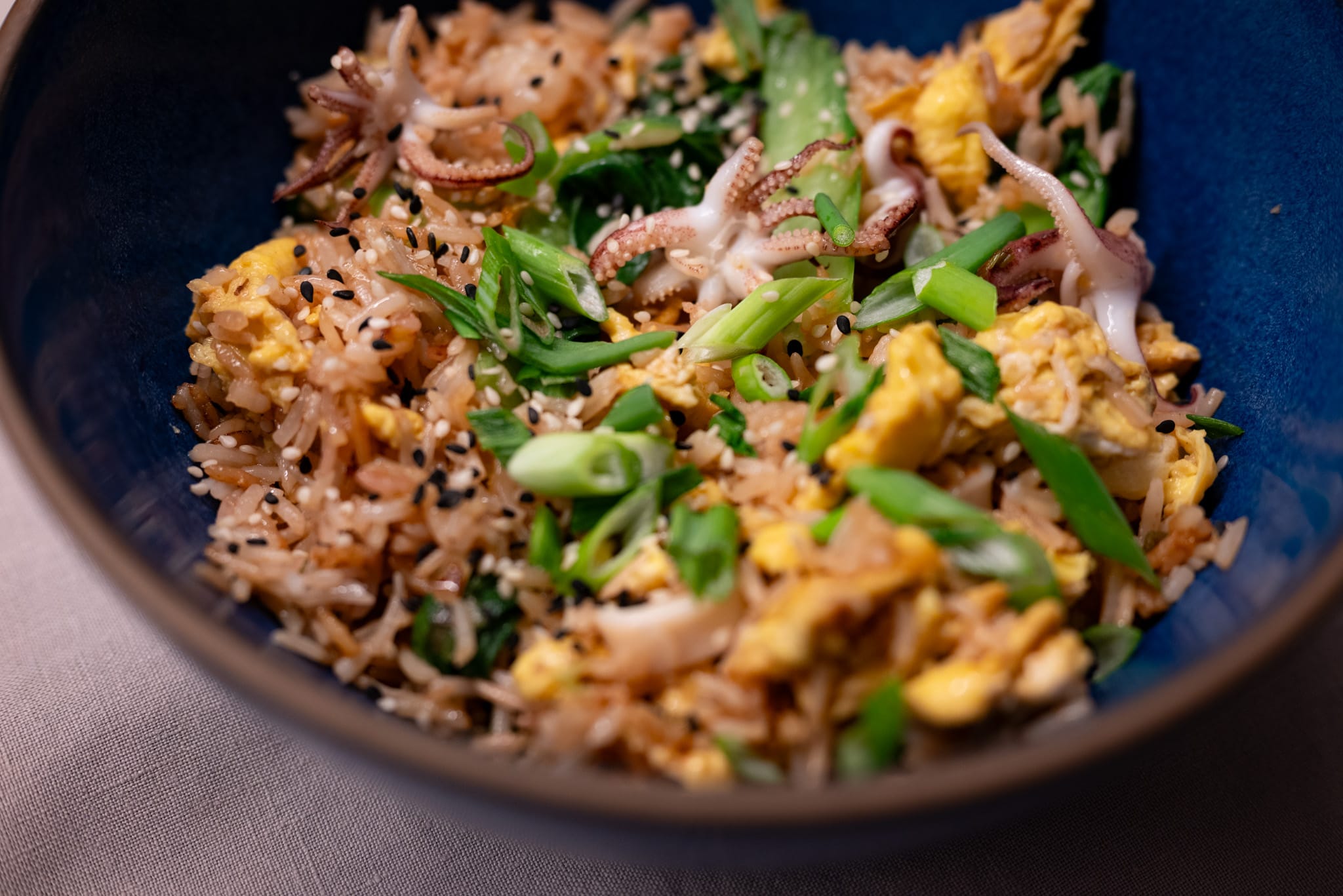 Seafood fried rice