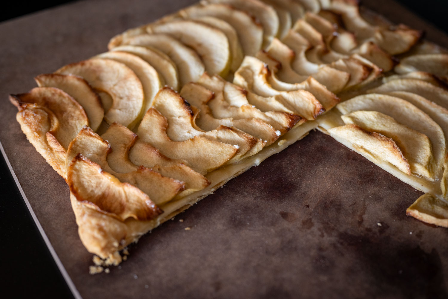 Tarte fine aux pommes