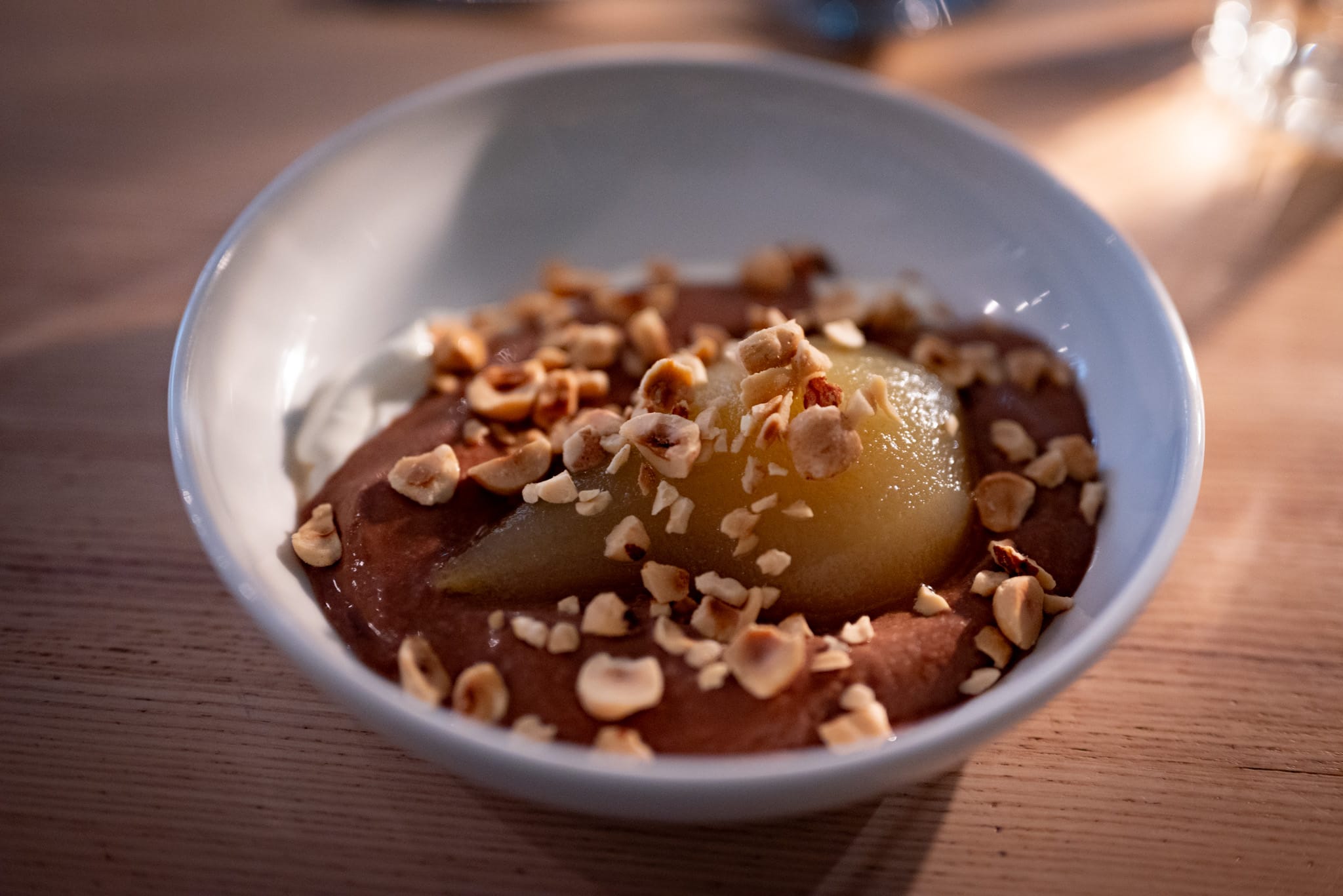Poached pear