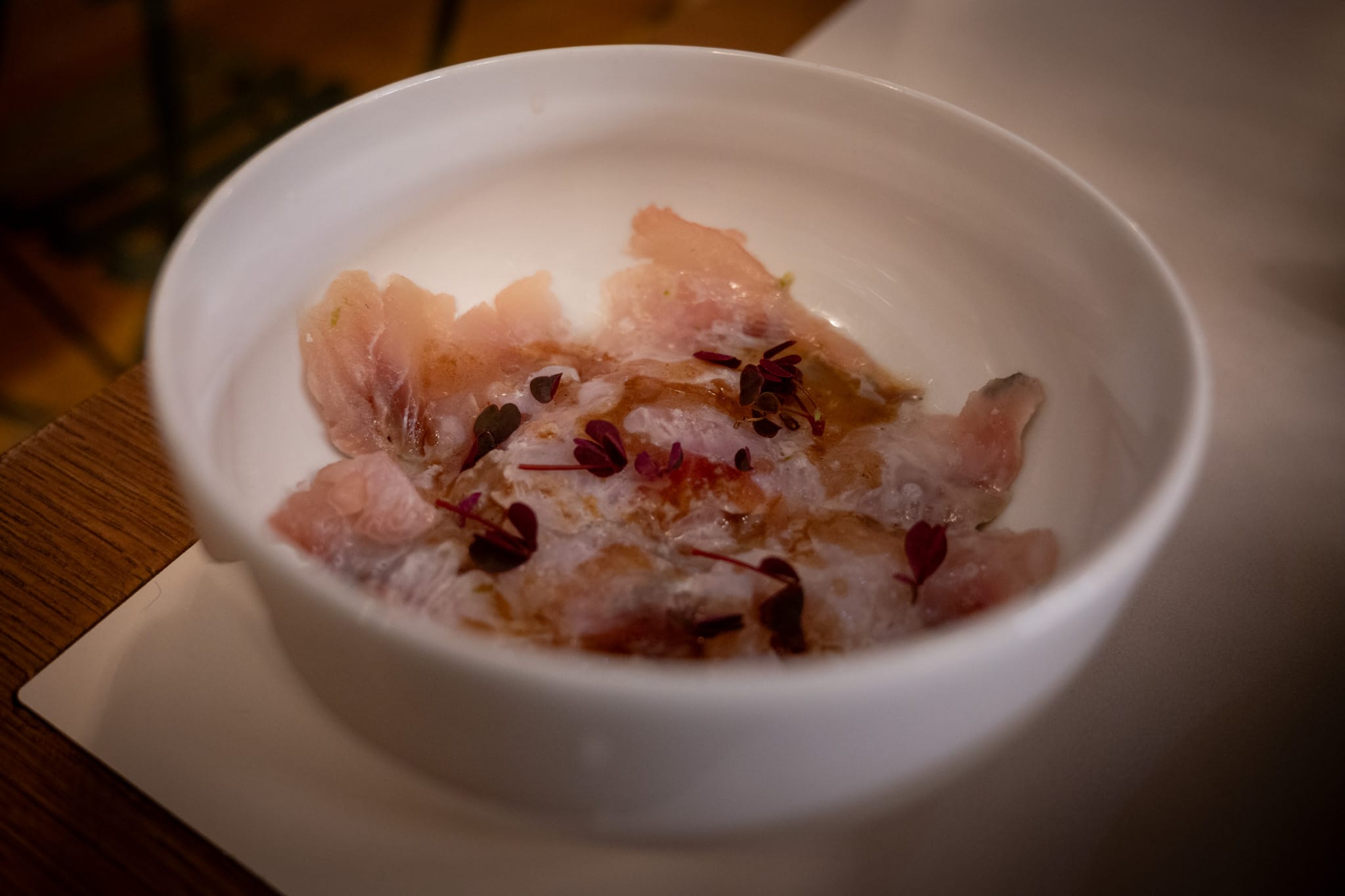 Féra crudo at Bloomer