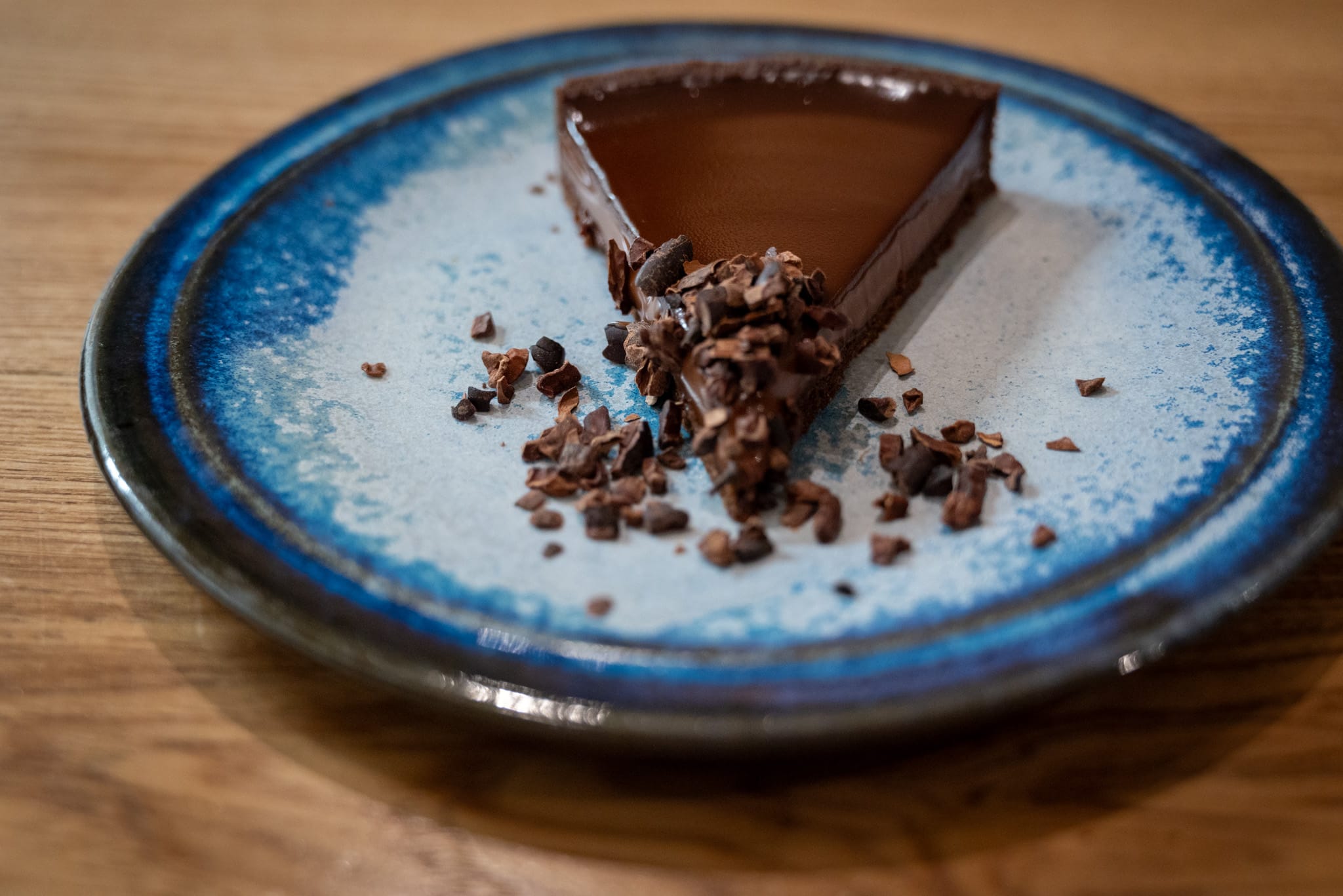 Chocolate tart at Choral