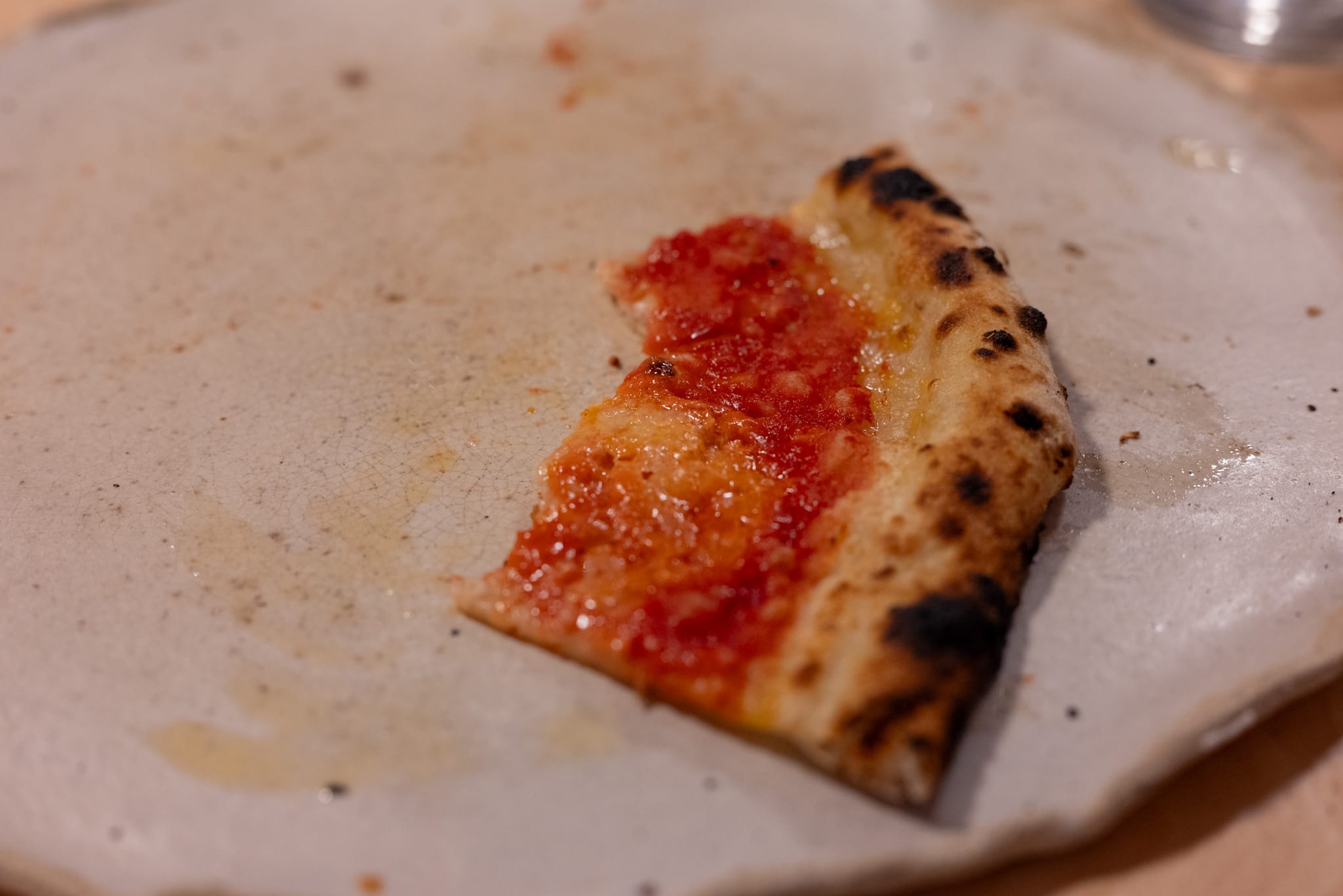 Remains of a pizza