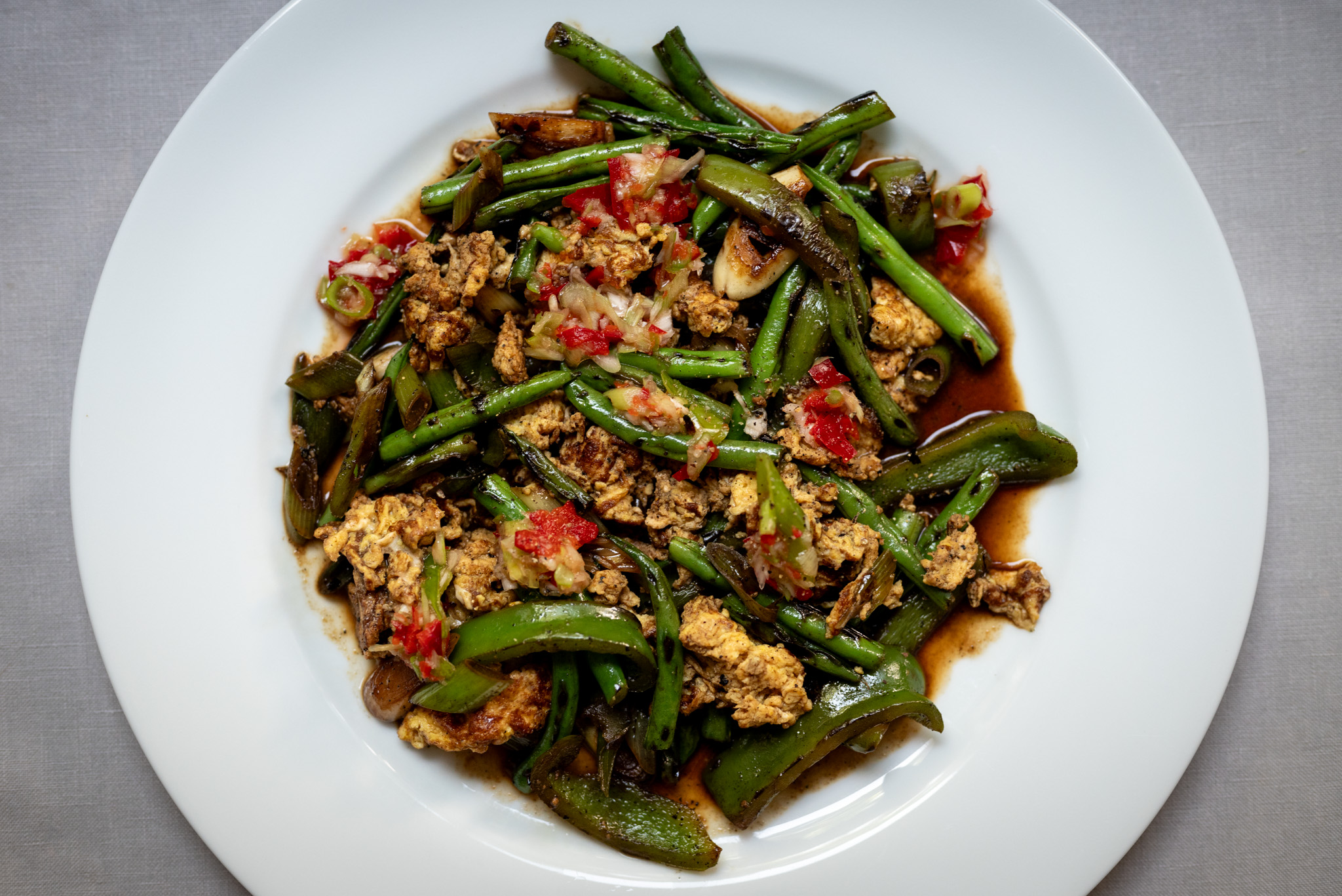 Green stir fry