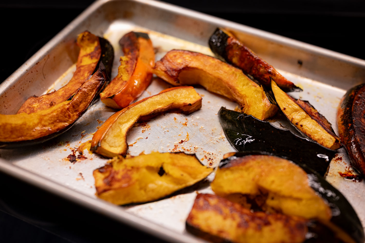 Roasted acorn squash