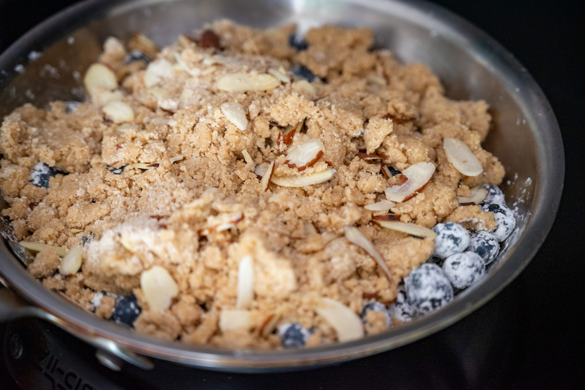 Assembled crumble