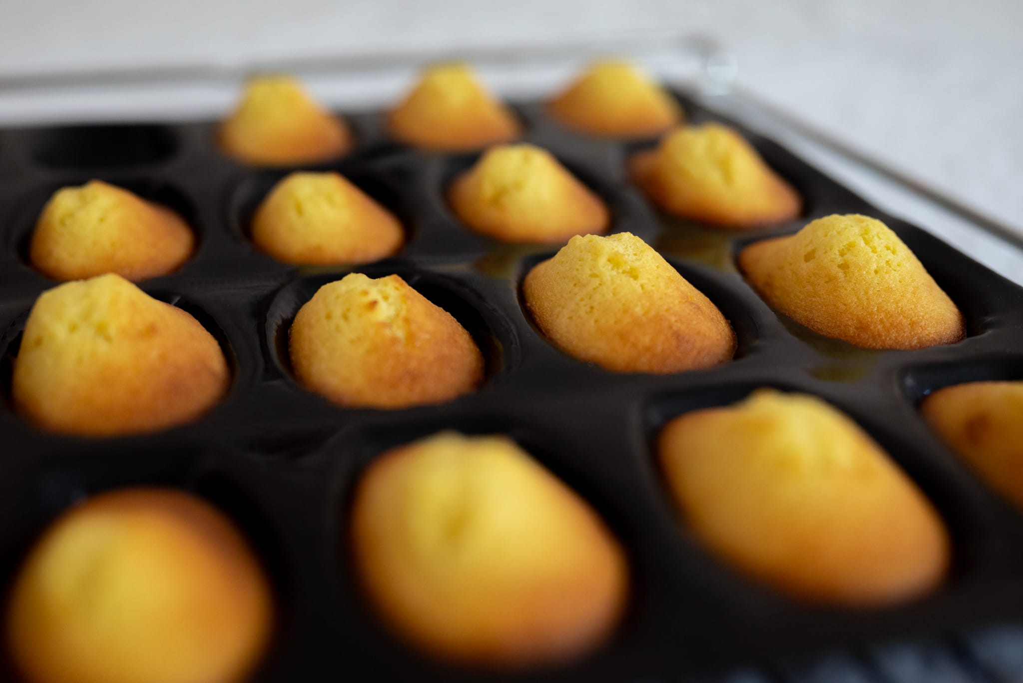 Madeleines with humps