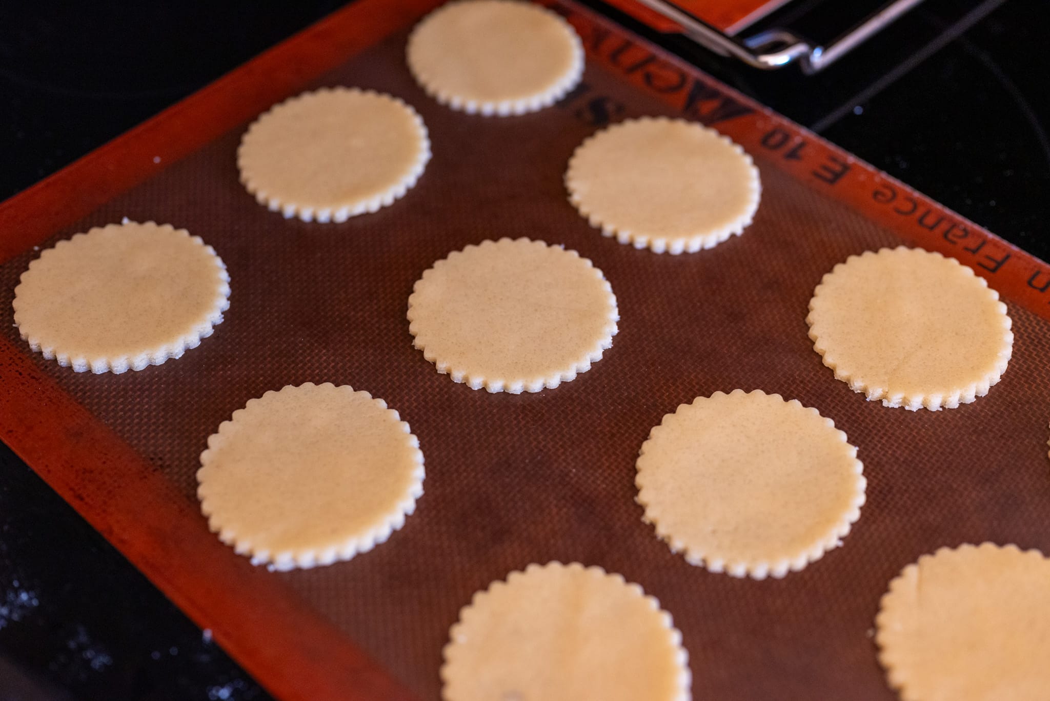 Punitions ready to bake